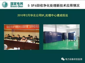 六氟化硫（SF6）气体回收净化处理技术推广应用